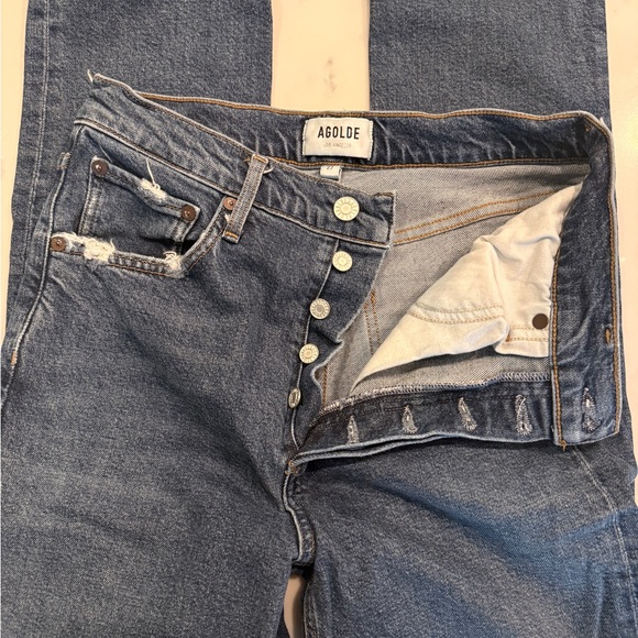 Agolde Riley High Rise Jeans - Picture 3 of 7